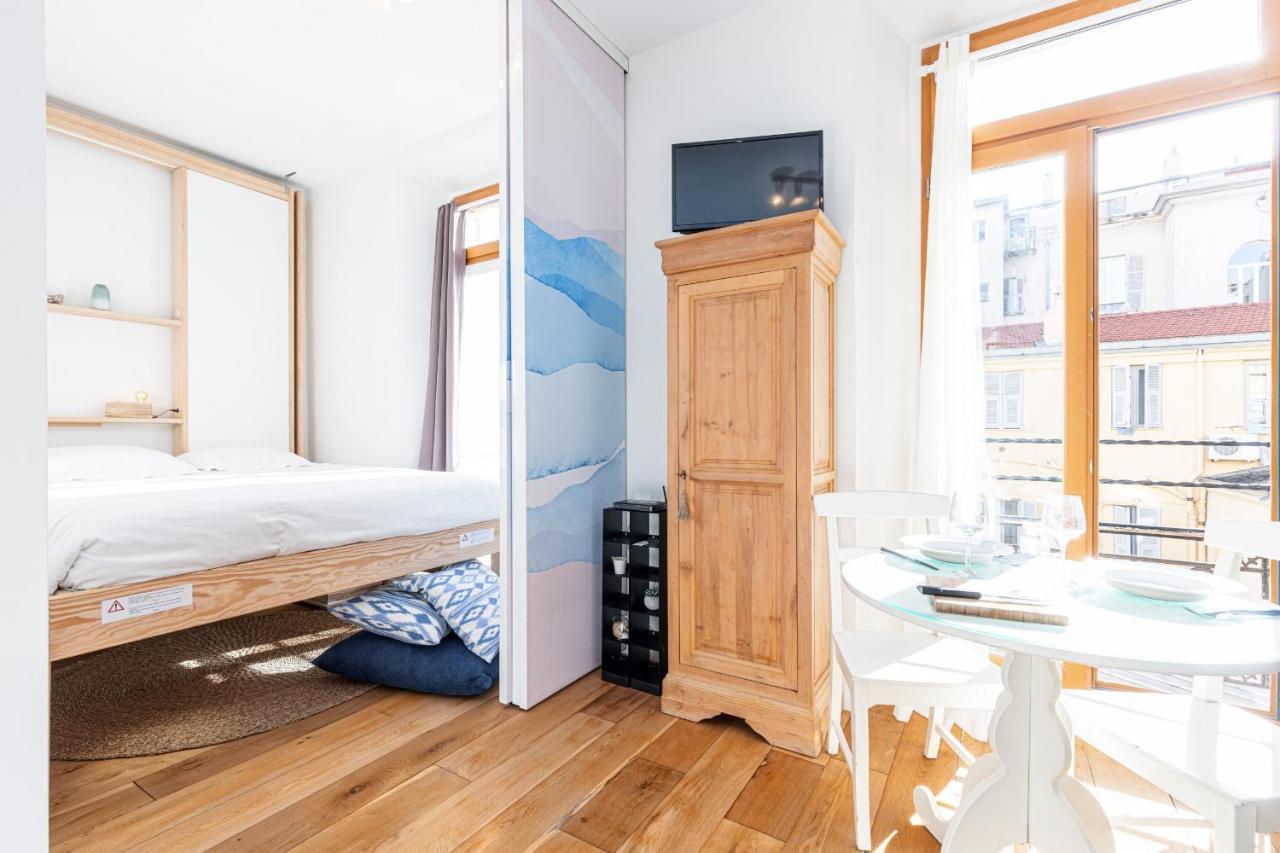 1 Bdr Downtown Near Place Massena Nizza Exterior foto